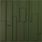 Ekena Millwork 19 5/8in. W x 19 5/8in. H Wigan EnduraWall Decorative 3D Wall Panel Covers 2.67 Sq. Ft. WP20X20WGGCG - alternate 1